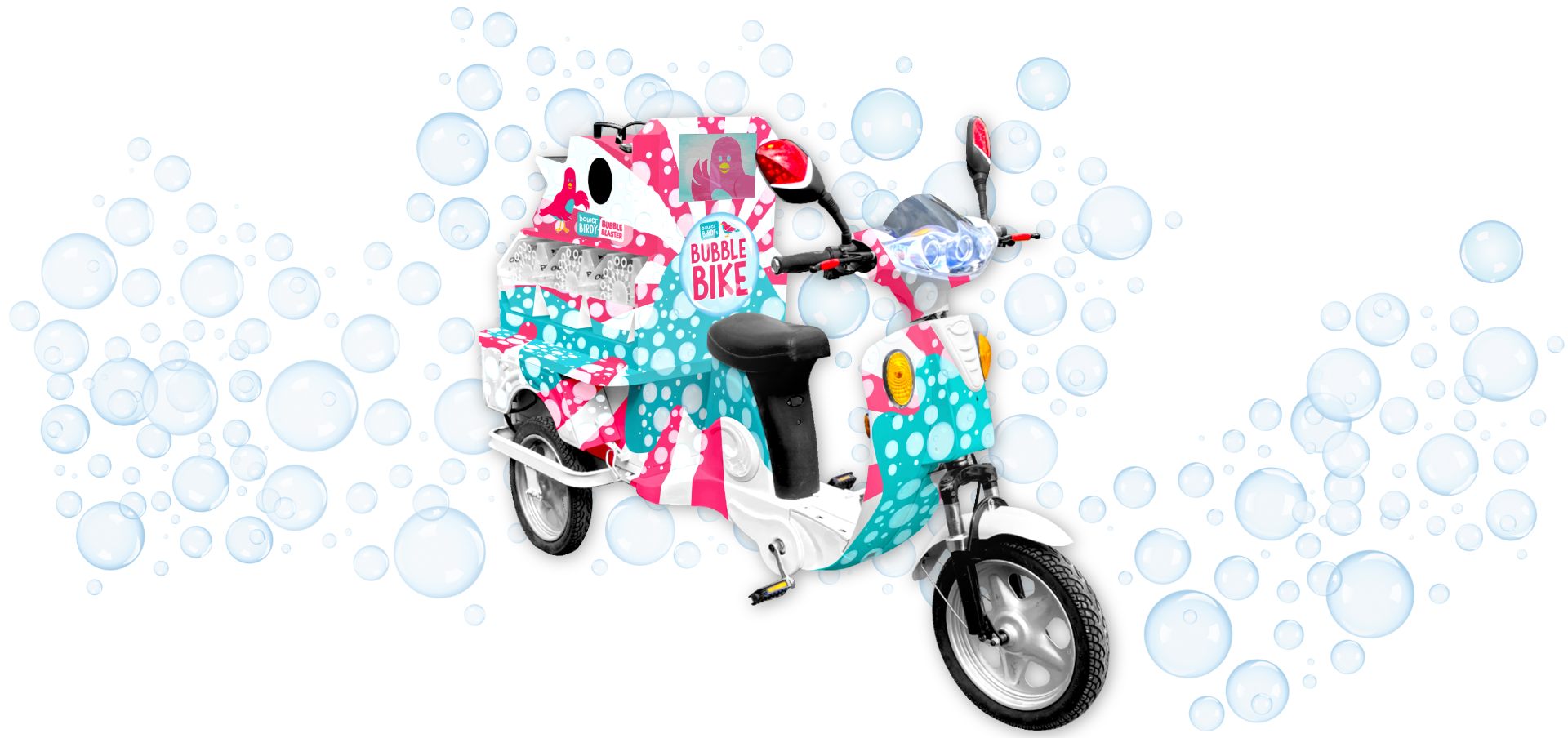 Bubble Bike Bowerbirdy