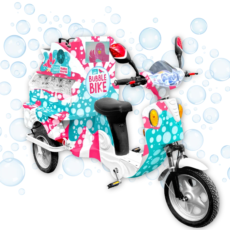 Bubble Bike Bowerbirdy