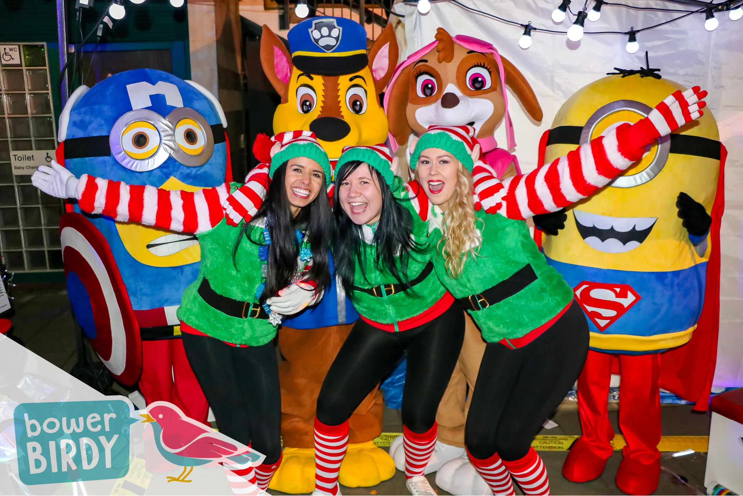 Bowerbirdy at Stevenage Christmas Lights Switch-On