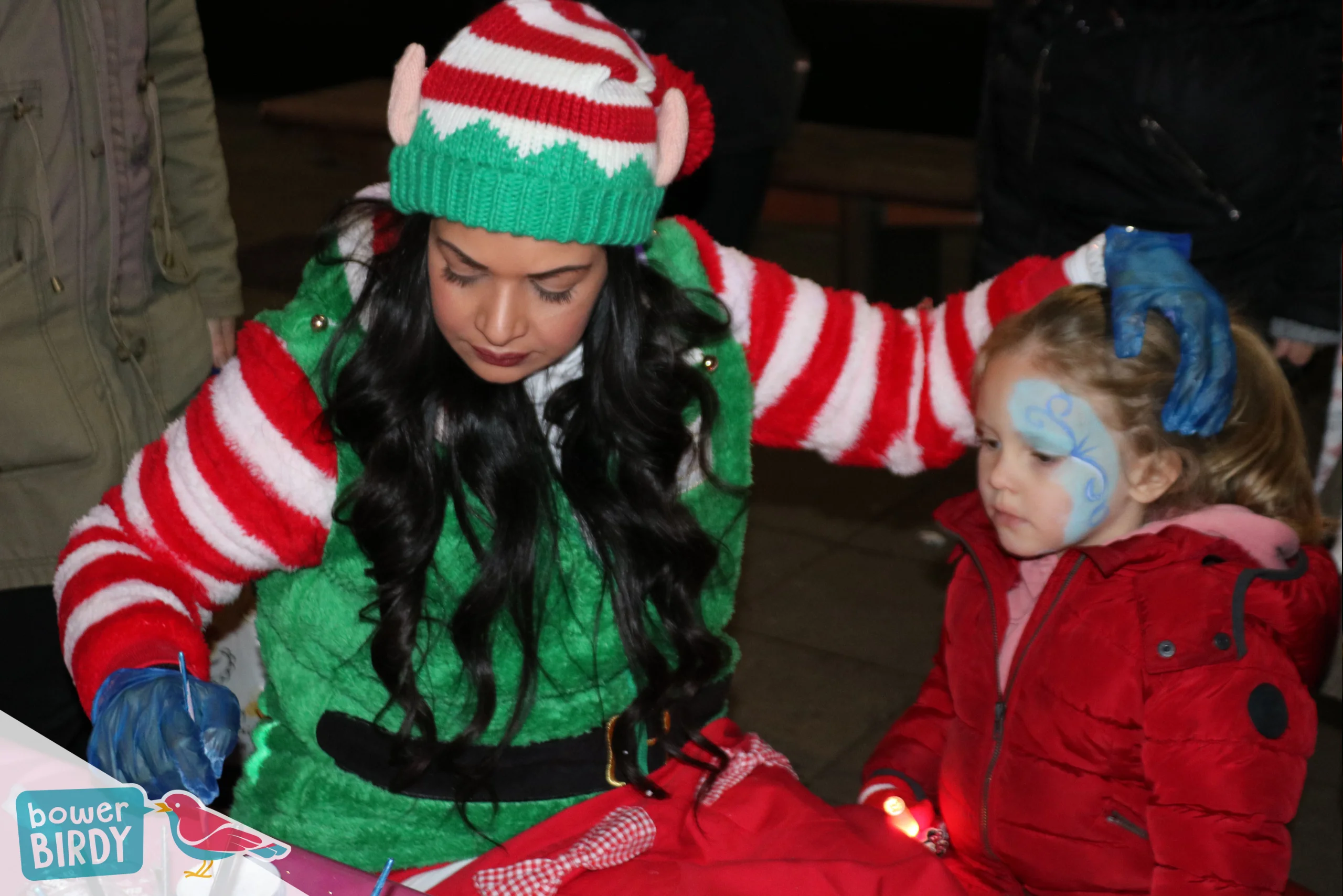 Bowerbirdy at Stevenage Christmas Lights Switch-On