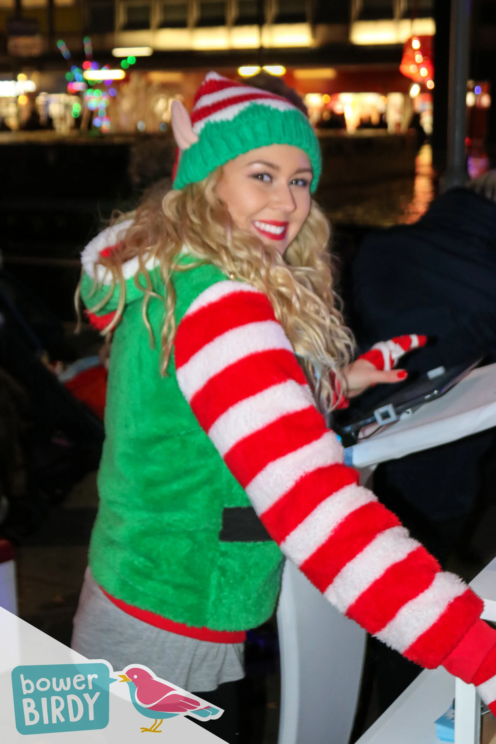 Bowerbirdy at Stevenage Christmas Lights Switch-On
