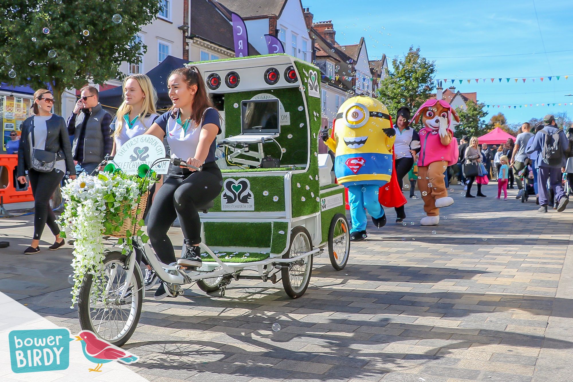 Bowerbirdy's WOWbower in Letchworth Garden City