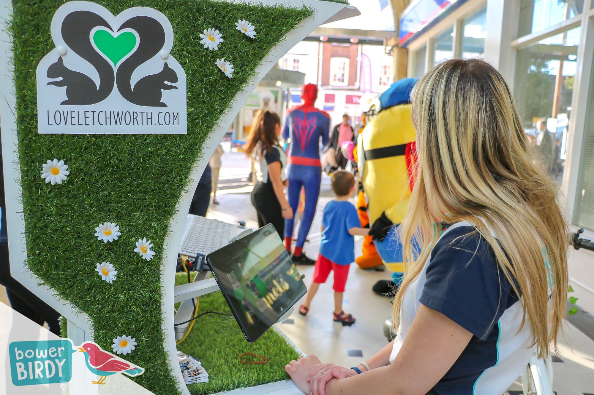 Bowerbirdy's WOWbower in Letchworth Garden City