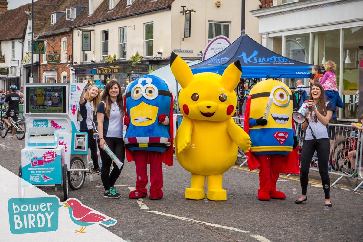 Bowerbirdy Tricycle at the Tour Series in Stevenage