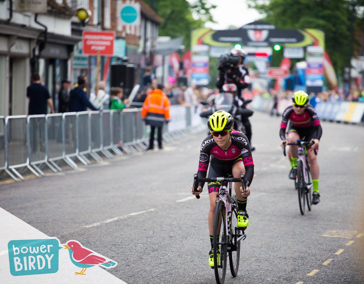 Bowerbirdy Tricycle at the Tour Series in Stevenage