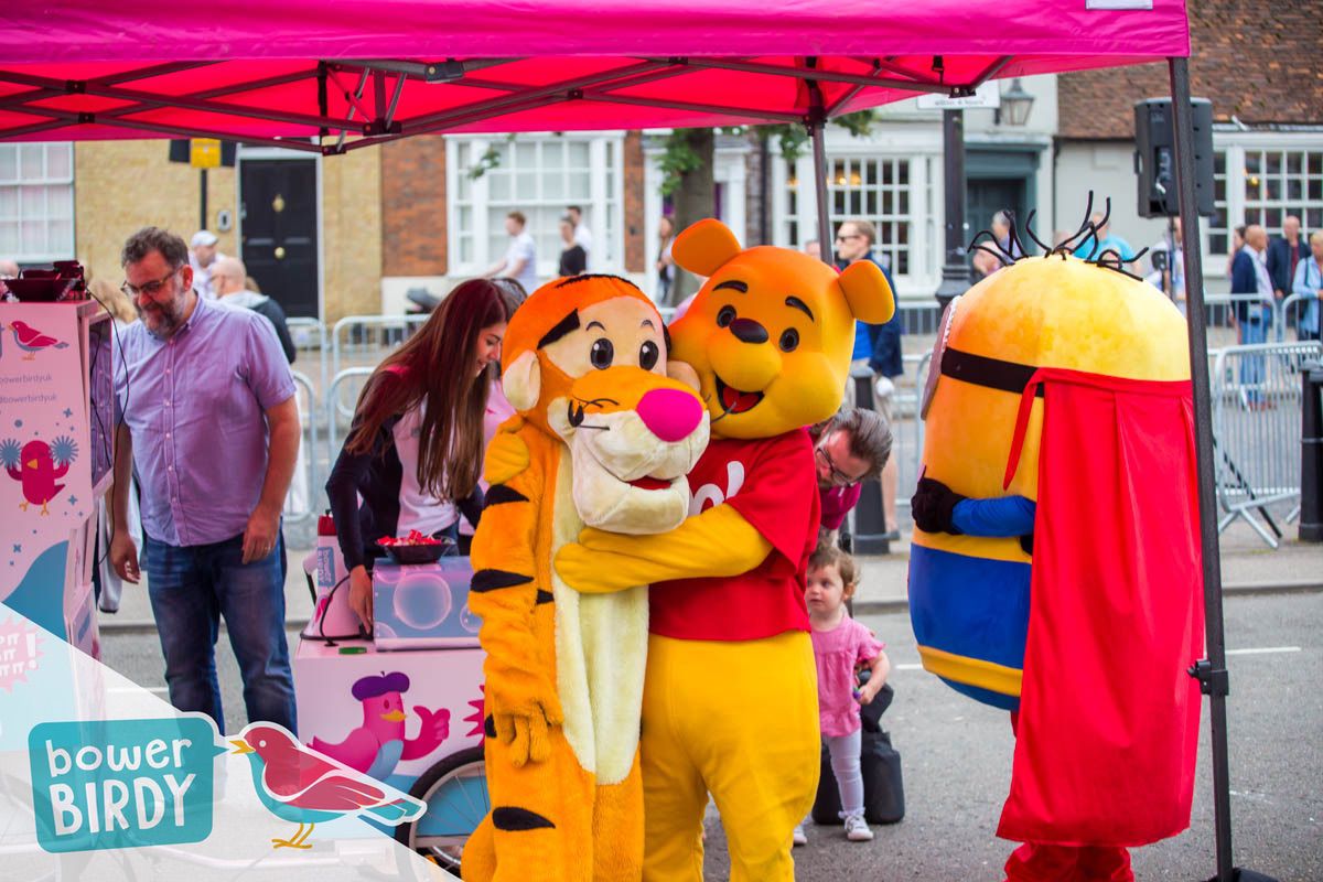 Bowerbirdy Tricycle at the Tour Series in Stevenage