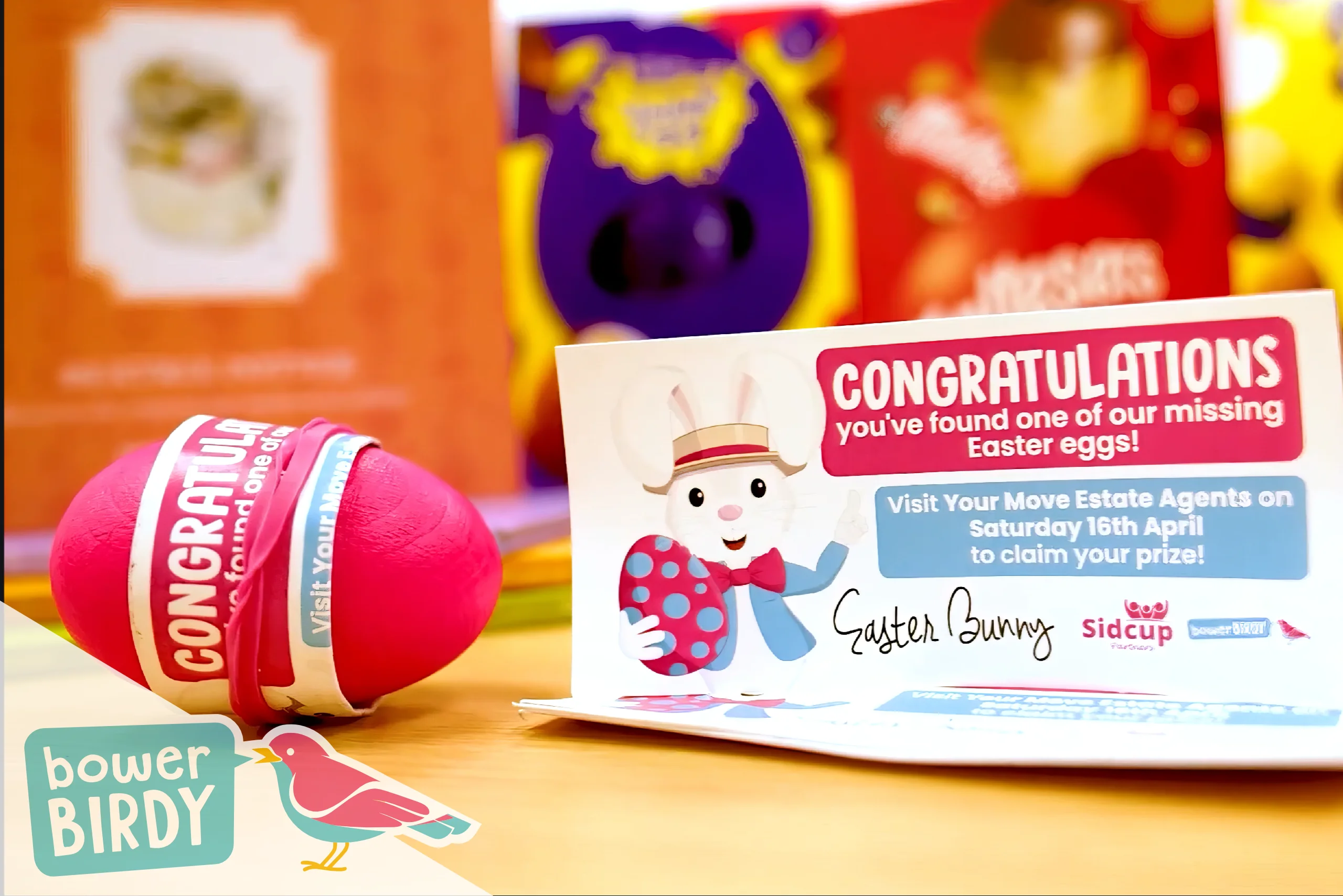 Bowerbirdy's Easter Egg Hunt Search and Recovery Bike