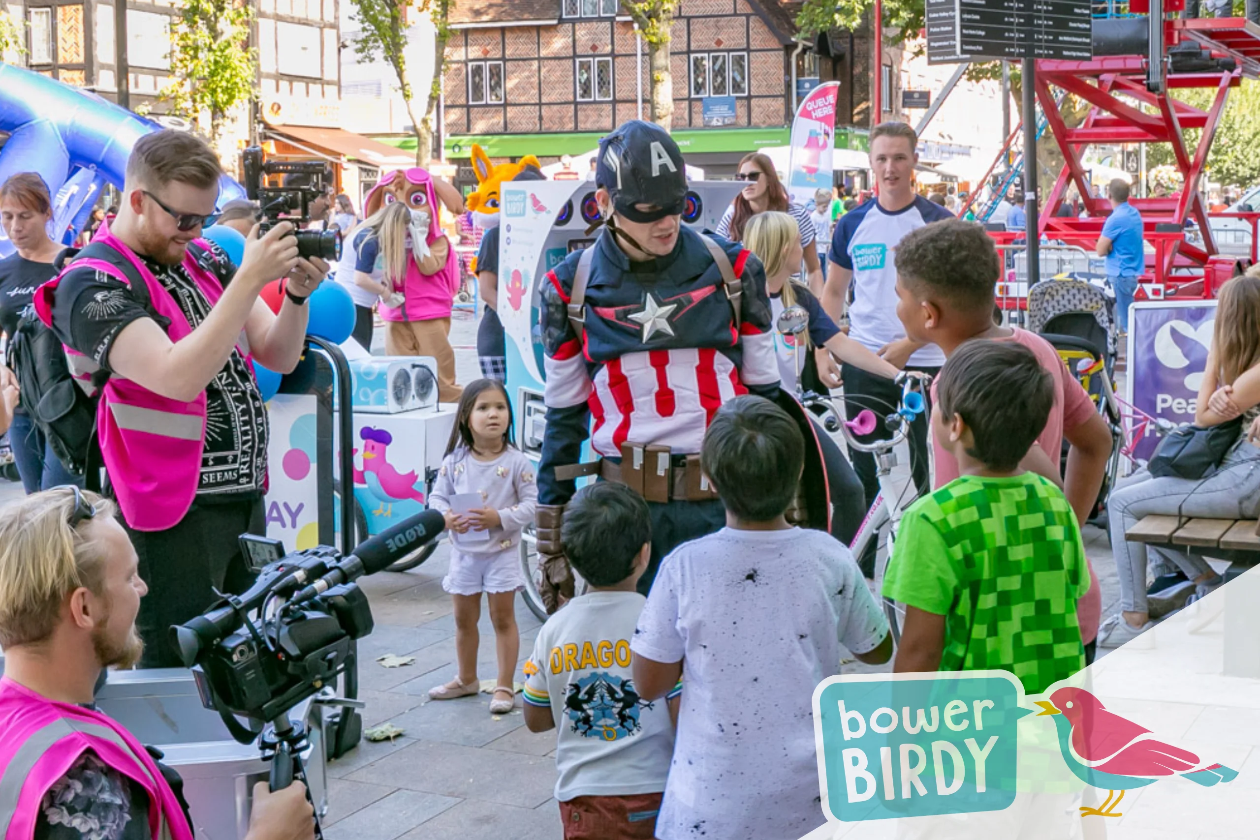 Bowerbirdy's BIG Sports Day - free activities in Watford Town Centre