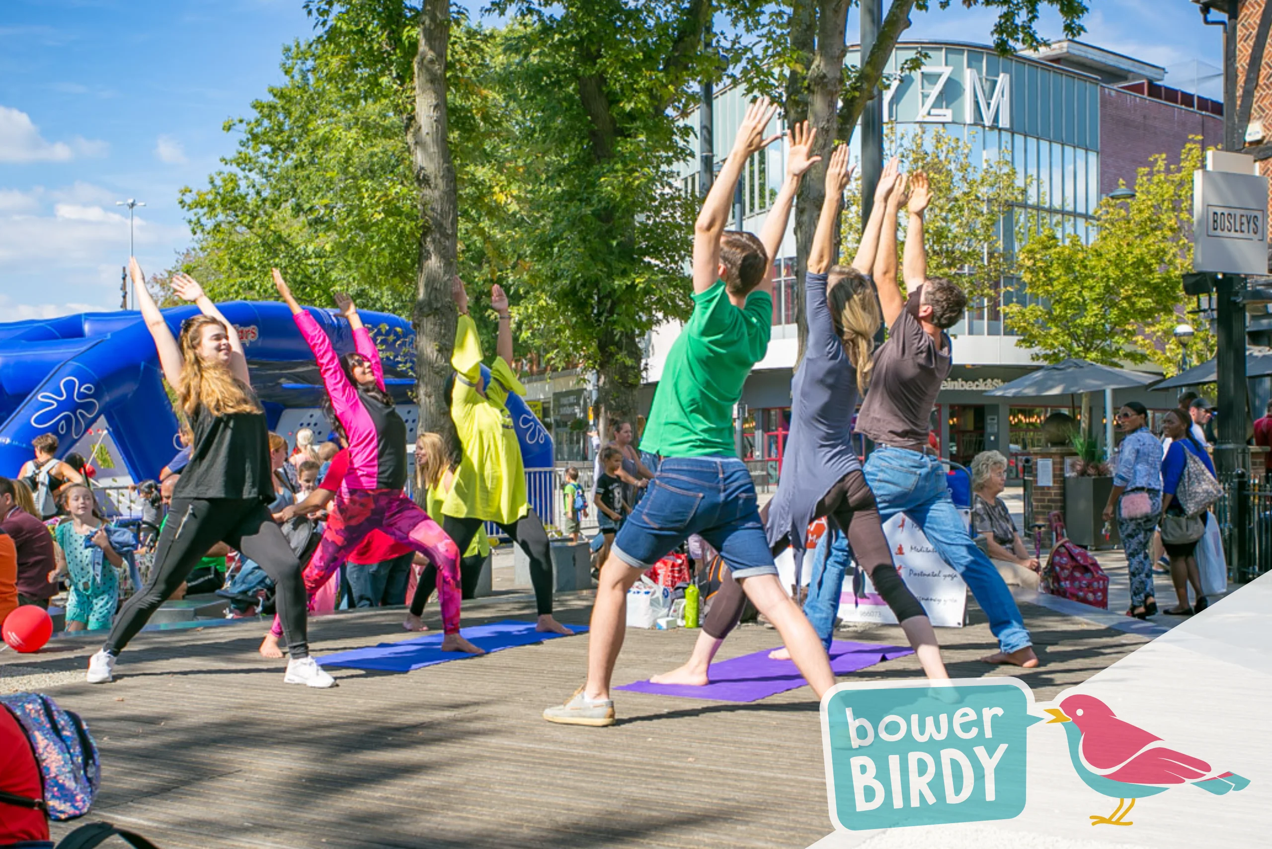 Bowerbirdy's BIG Sports Day - free activities in Watford Town Centre