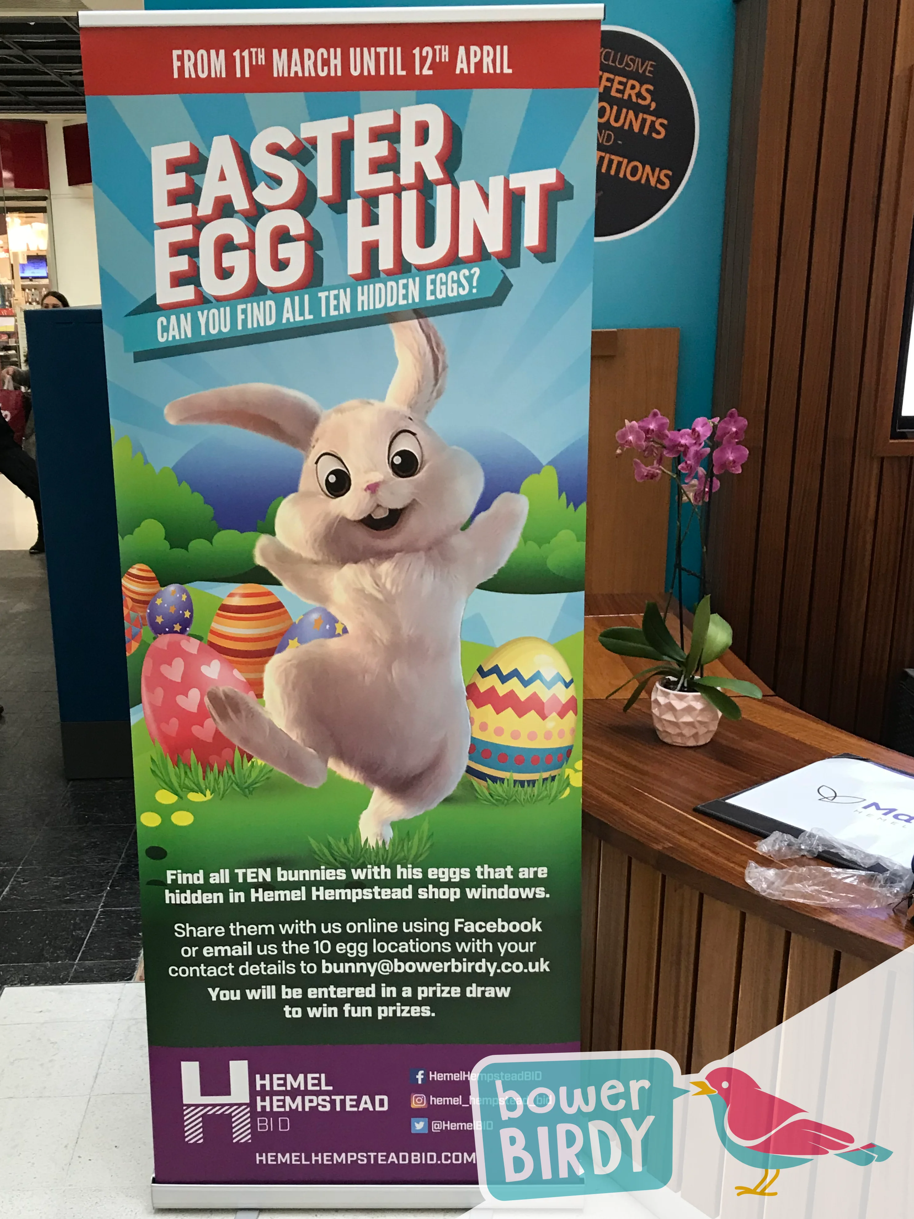 Bowerbirdy's Easter Event in Hemel Hempstead