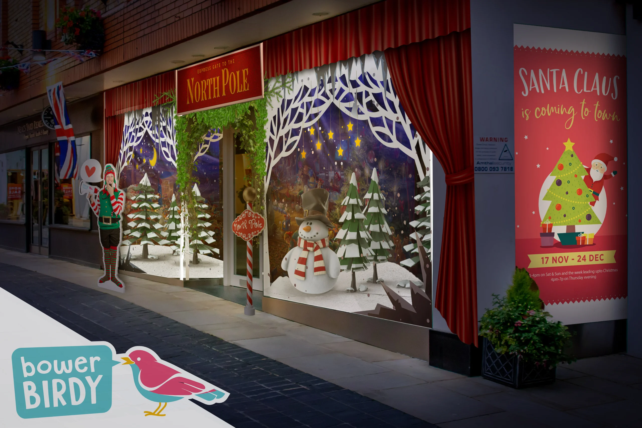 Bowerbirdy's St. Albans Christmas Shop Transformation