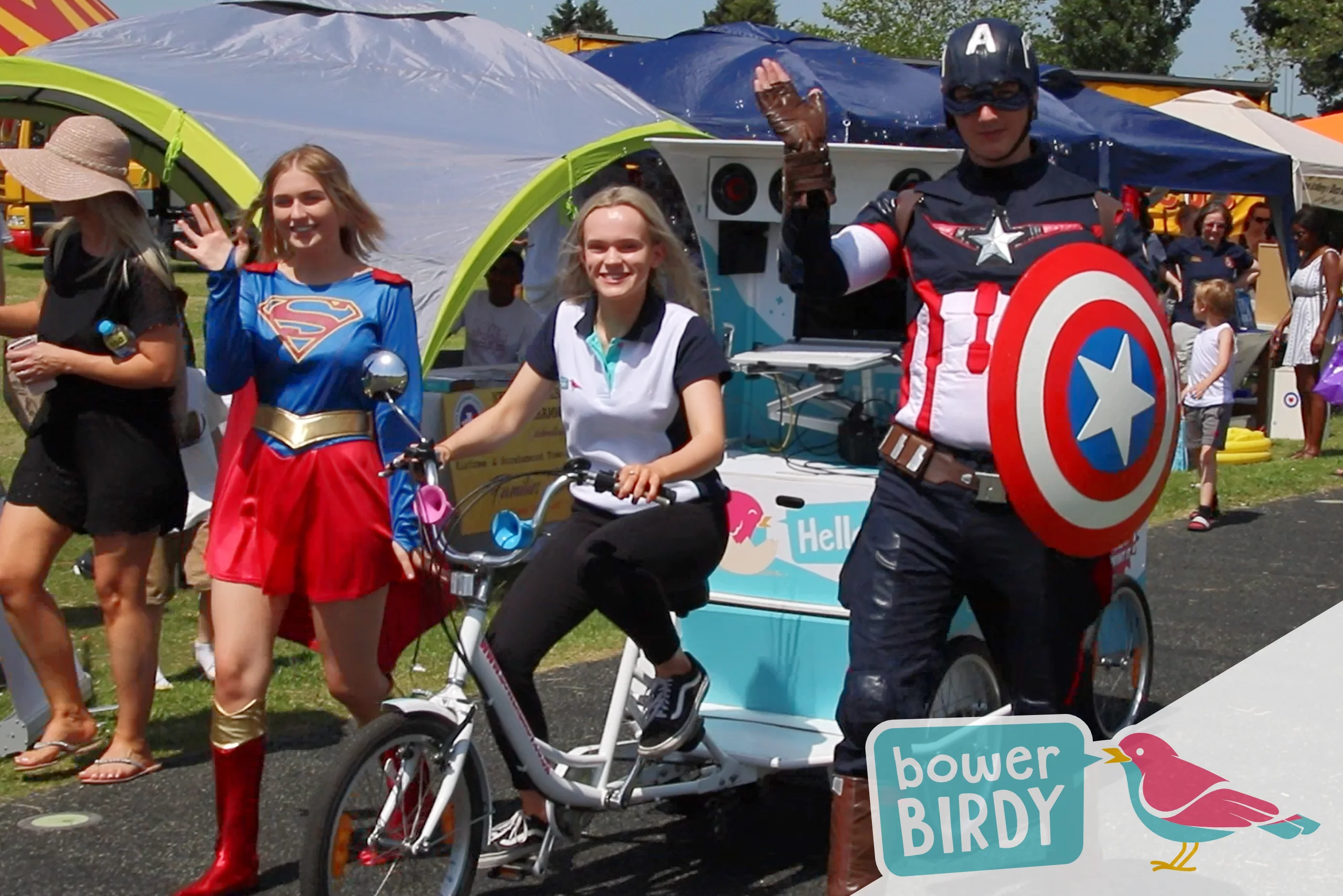 Bowerbirdy at Borehamwood Summer Festival 2018