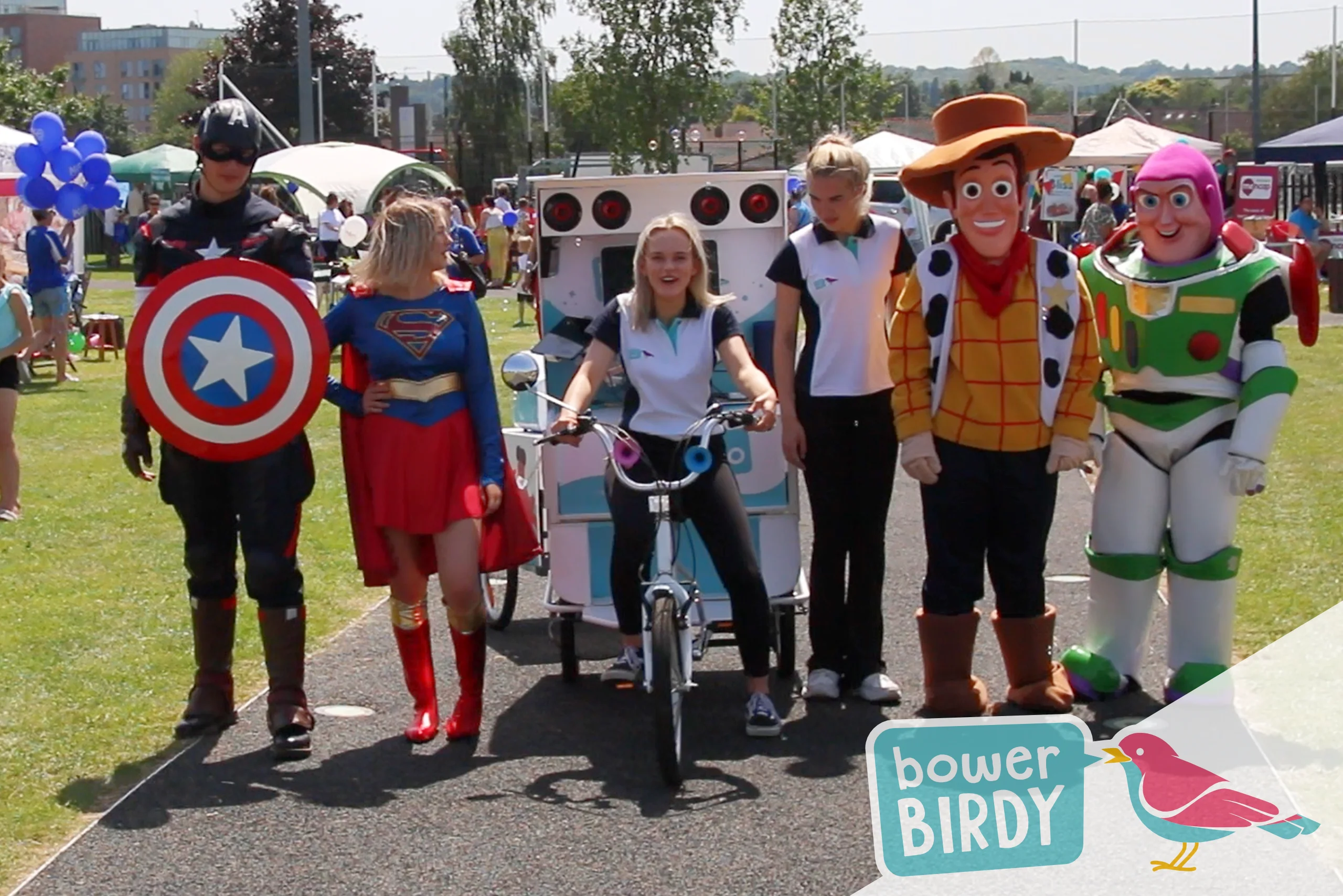 Bowerbirdy at Borehamwood Summer Festival 2018
