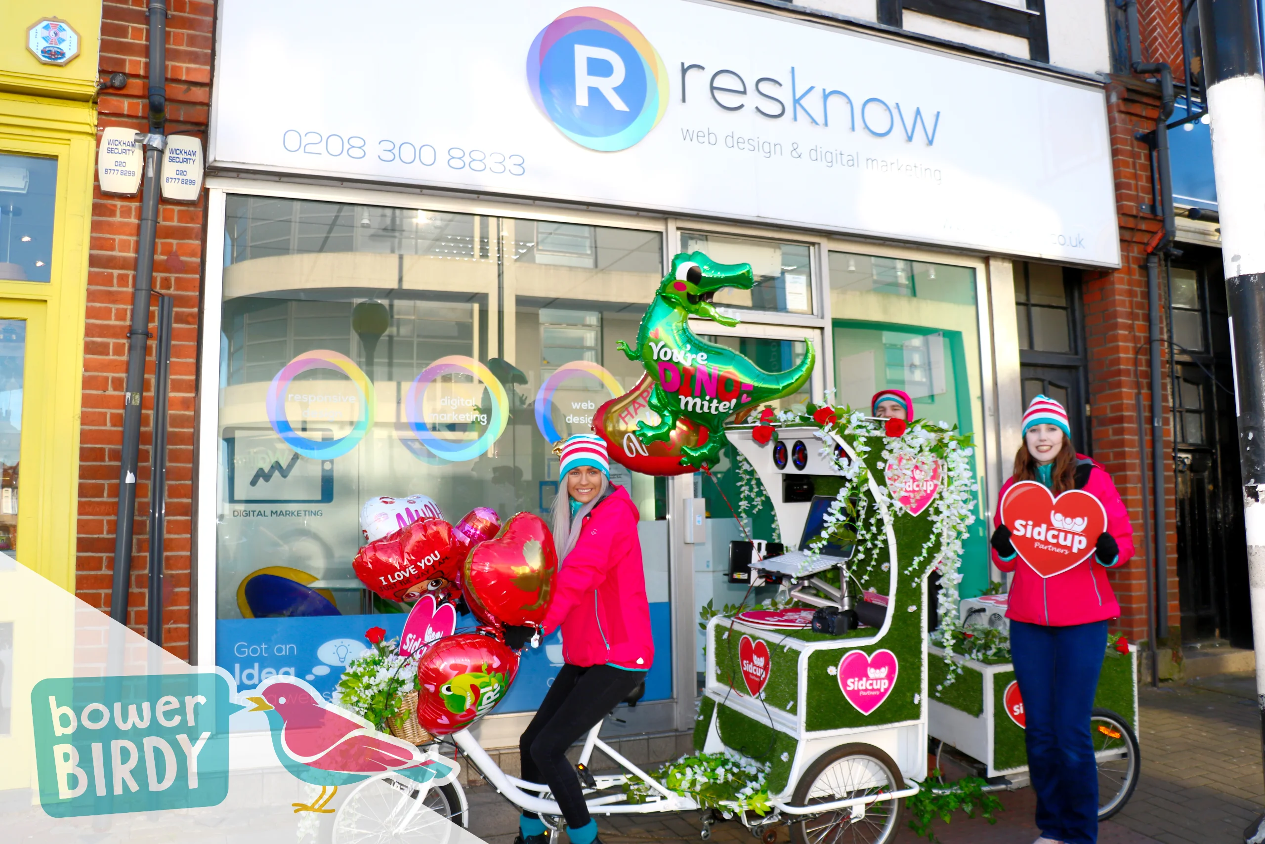 Mobile Marketing with Bowerbirdy's Cupid's WOWbower