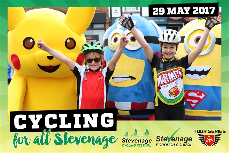 Bowerbirdy Tricycle at the Tour Series in Stevenage