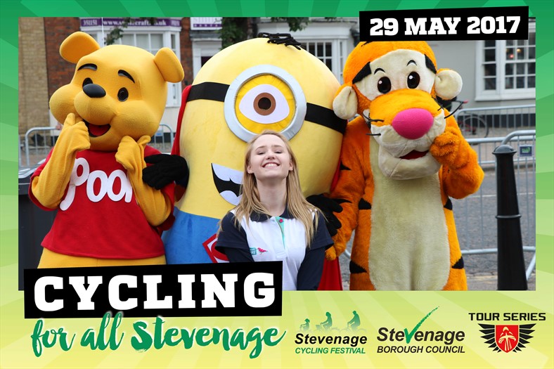 Bowerbirdy Tricycle at the Tour Series in Stevenage