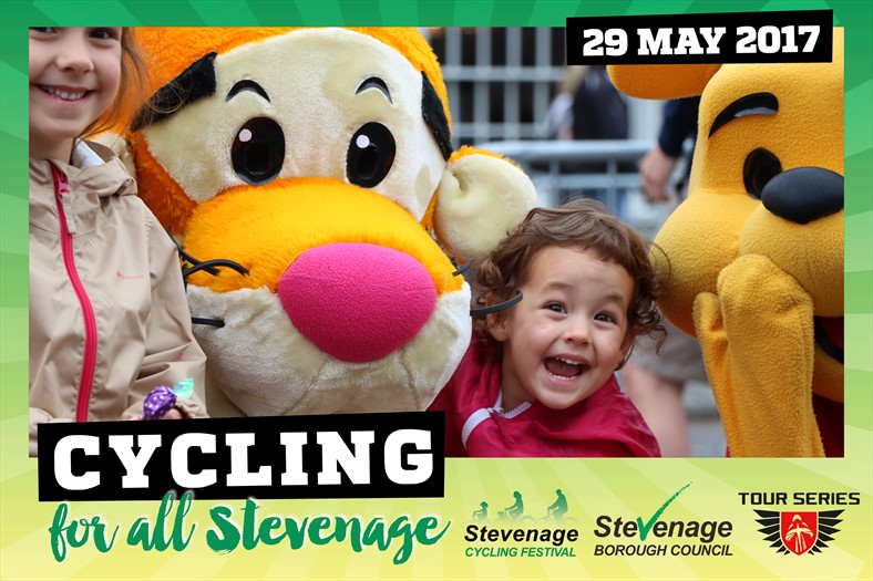 Bowerbirdy Tricycle at the Tour Series in Stevenage