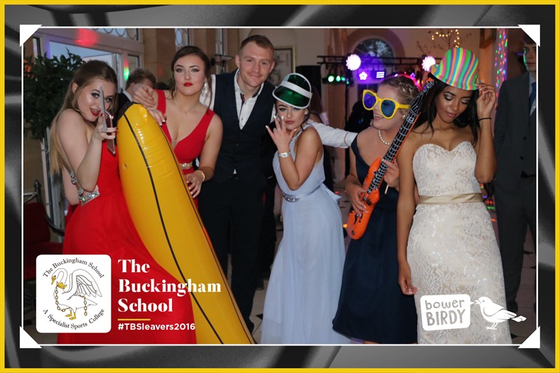 Bowerbirdy's Unique Photo Booth at Buckingham School's Leavers' Prom