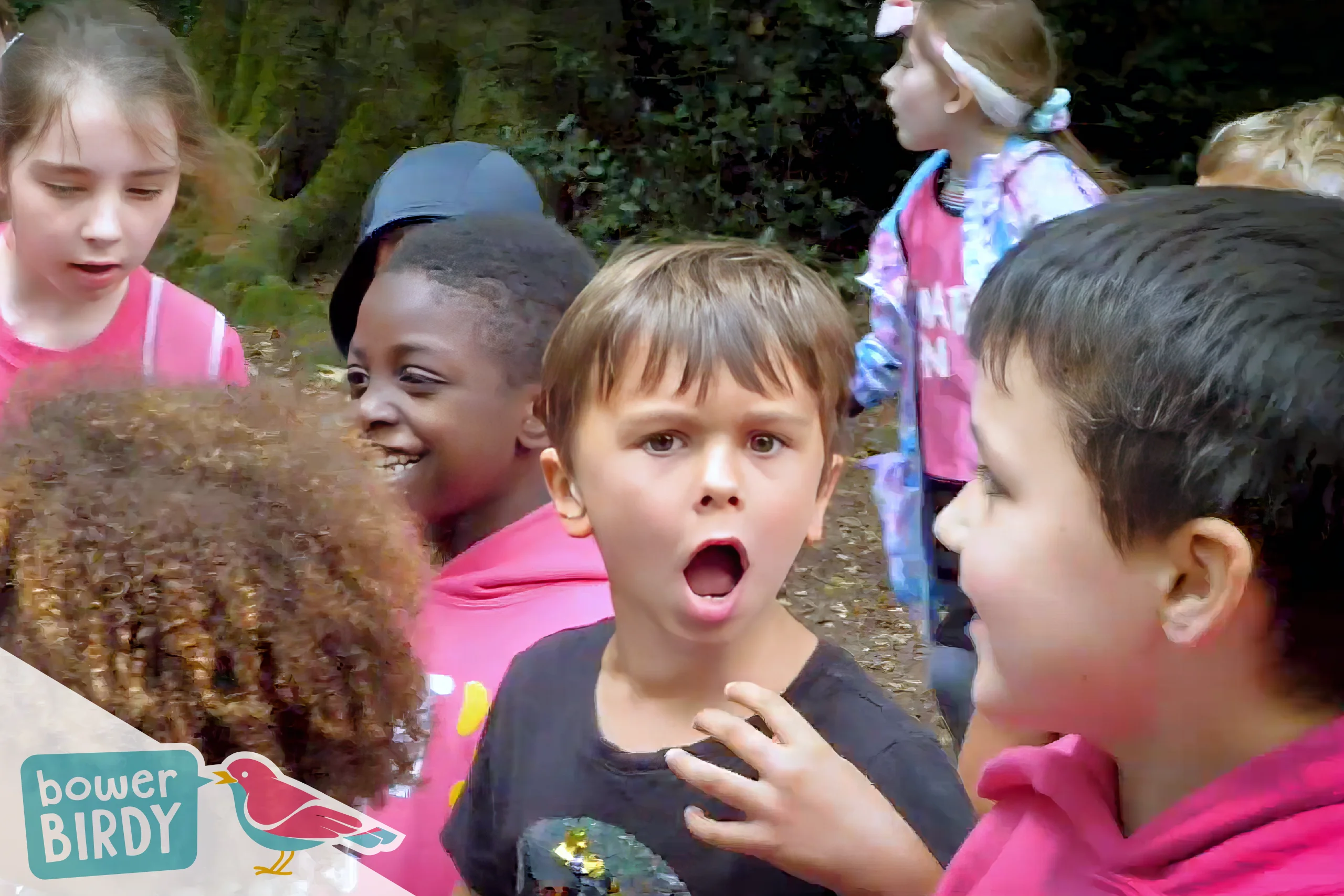 Bowerbirdy Harry Potter Adventure - a young boy in shock at the magic he's witnessed