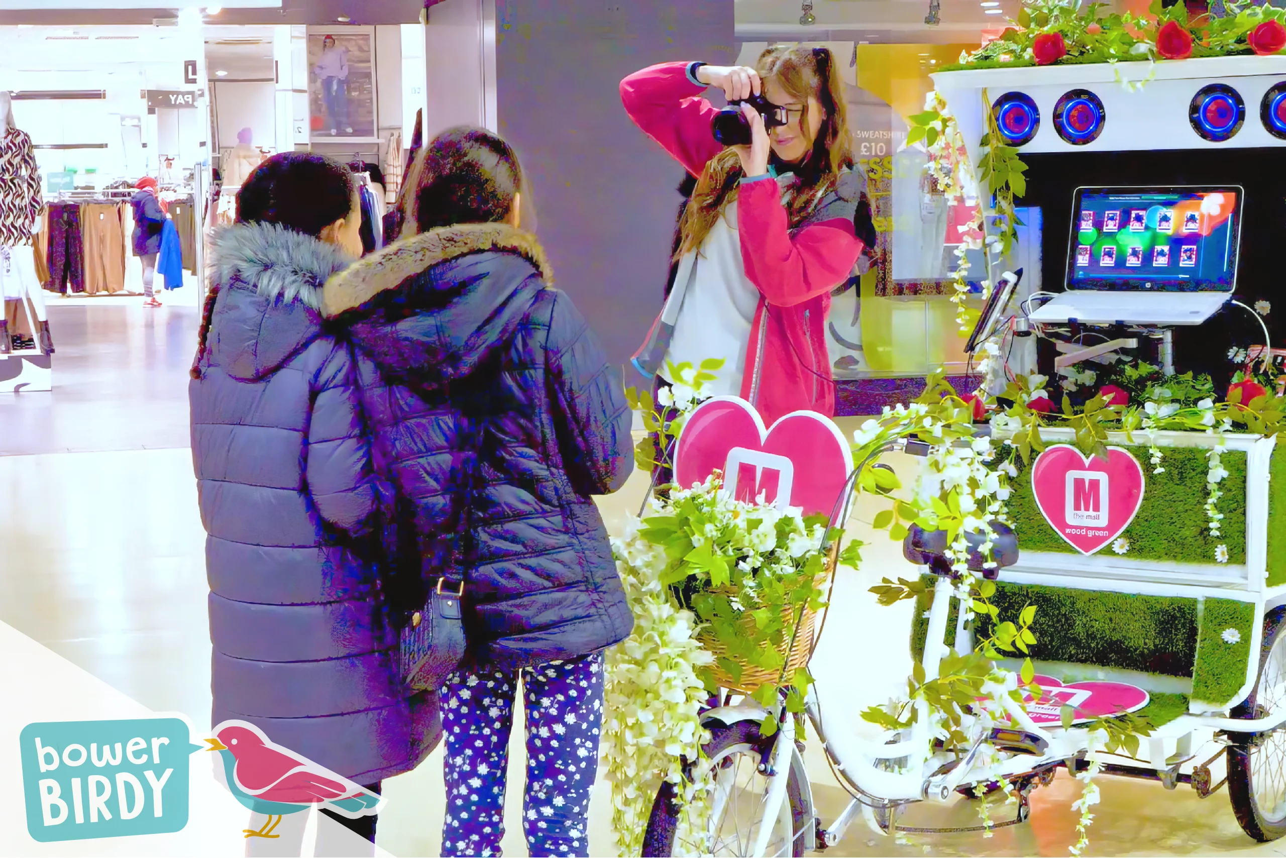 Valentine Event: Cupid's WOWbower at Wood Green