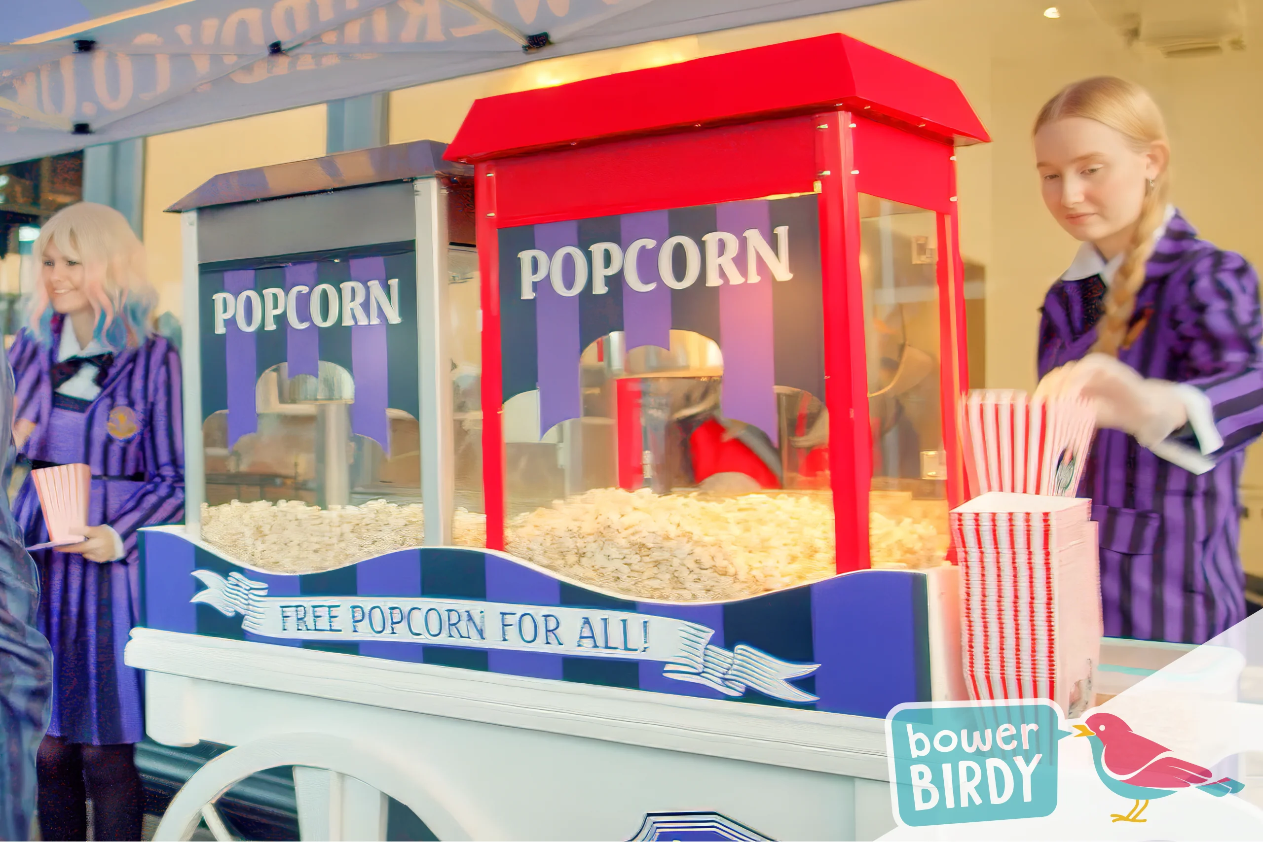 Nevermore Popcorn Cart