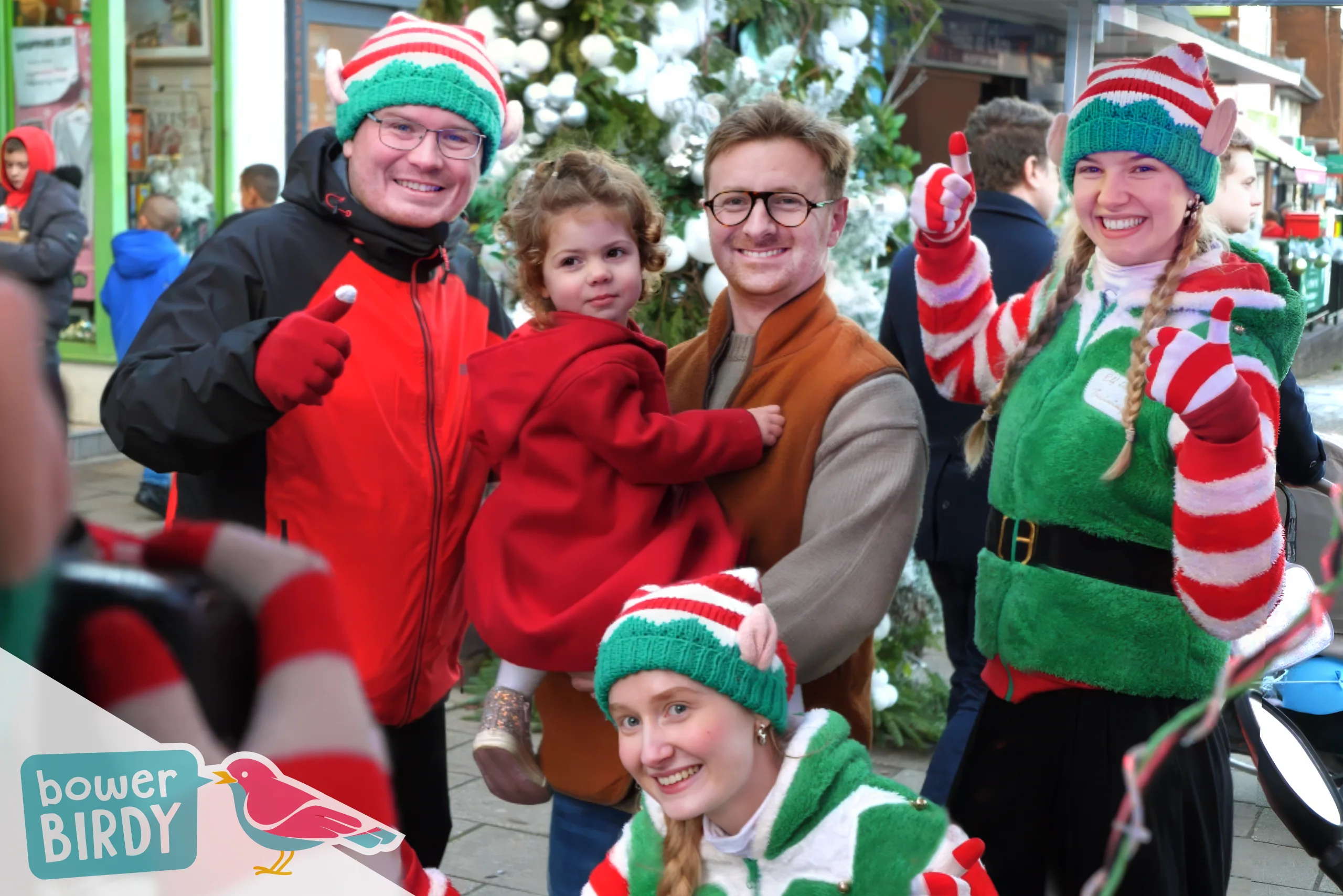 Elf Bike at Festive Shenfield Christmas Event 2025